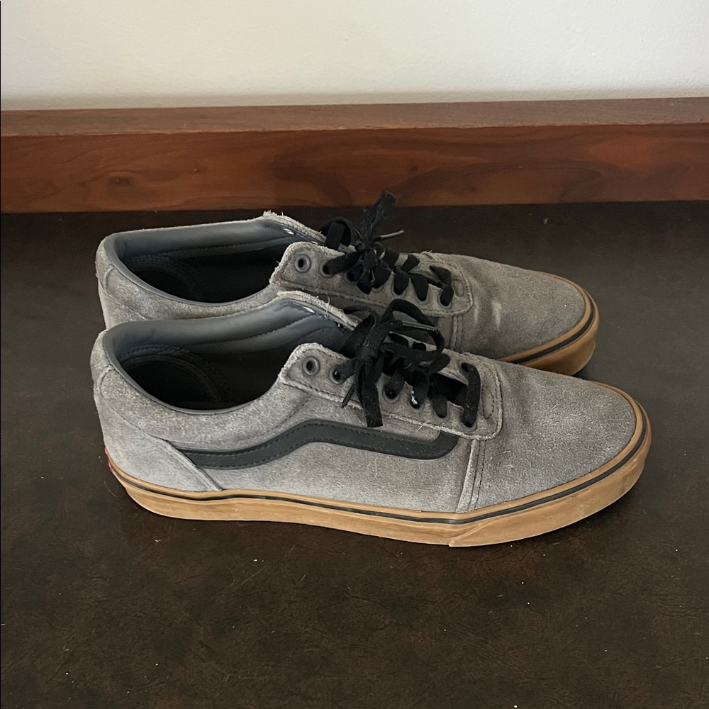 Vans Men's Gray and Black Sneakers - Picture 3 of 3
